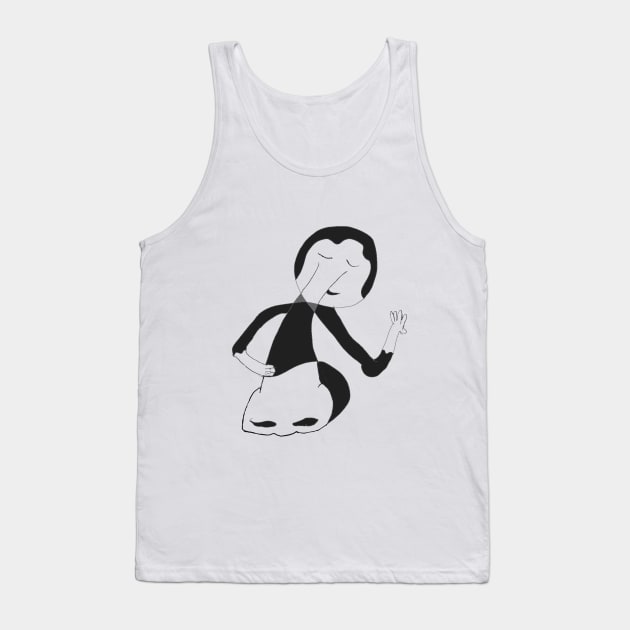 Big Nose Tank Top by abagold